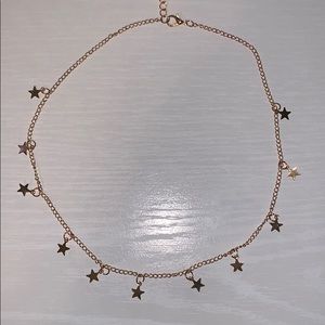 gold star necklace